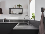 HANSGROHE Focus M41 Einhebel-Küchenmischer 240 mit Ausziehbrause, Chrom