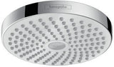 HANSGROHE Kopfbrause Croma Select S 180 2jet DN 15 chrom – 2 Strahlarten, Select-Umstellung