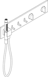 AXOR ShowerComposition Thermostatmodul 540/110 für 3 Verbraucher, chrom – Hansgrohe