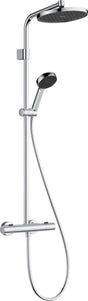 Hansgrohe Activera S Showerpipe 240 1jet EcoSmart mit Ecostat Fine Thermostat, Chrom