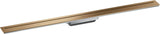 AXOR Drain Duschrinne Fertigset 1000 mm chrom – Designabdeckung, Dryphon, höhenverstellbar