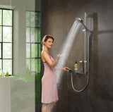 HANSGROHE ShowerTablet Select 300 Brausethermostat DN15 Aufputz Chrom – CoolContact & Select-Button