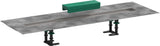 HANSGROHE Installationsset uBox universal für Duschrinnen Fertigsets 600 mm – vormontiertes Dichtvlies & Stellfüße
