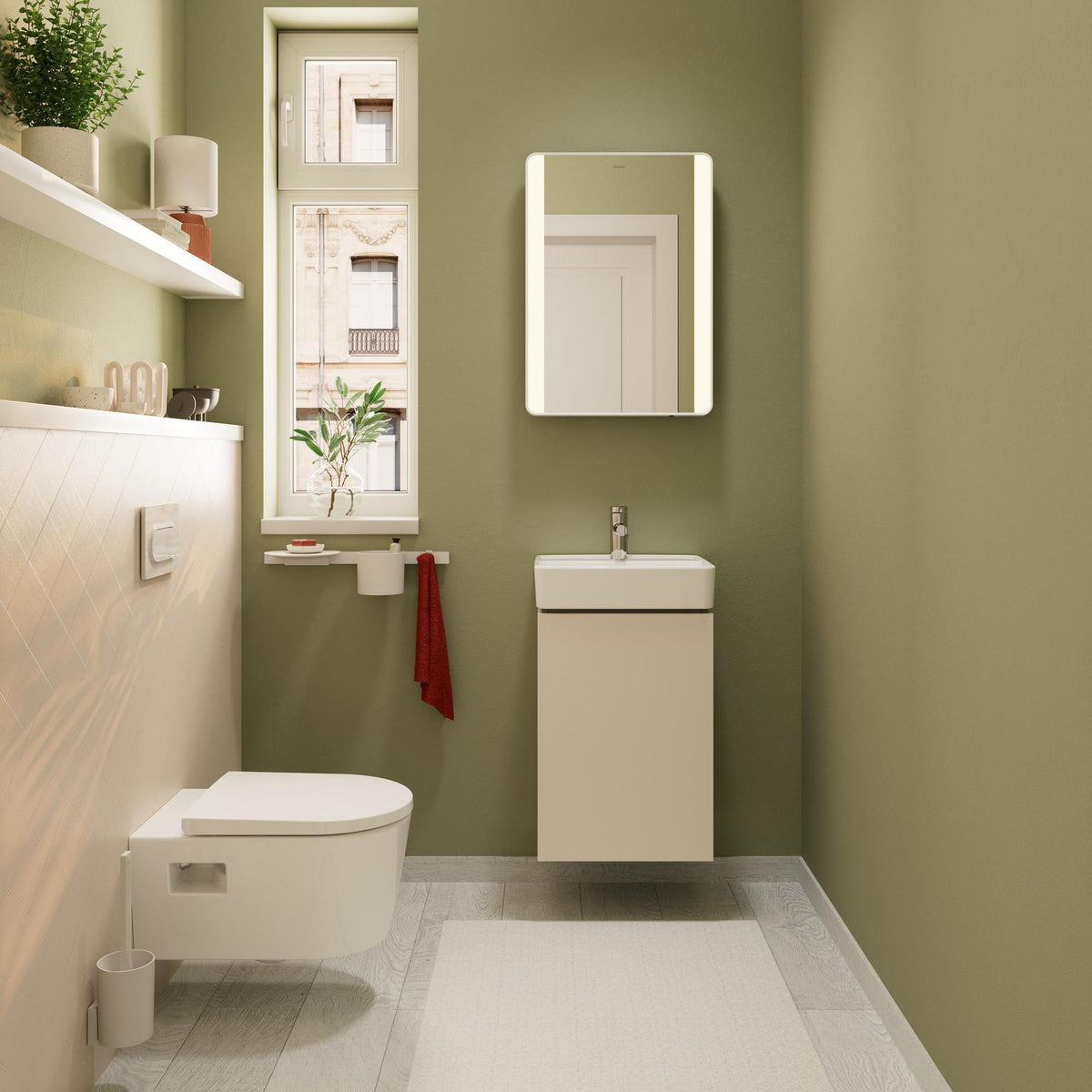 Hansgrohe Zesis S Waschtisch-Einhebelmischer 70 mm mit Metall-Zugstangen-Ablaufgarnitur verchromt