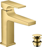 gold / mit Zungengriff / poliert