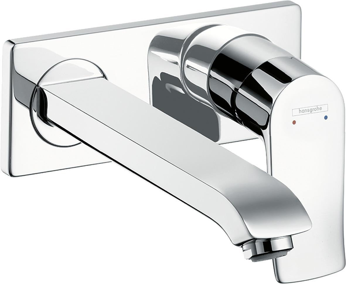 HANSGROHE Metris Einhebel-Waschtischmischer Unterputz DN 15 – Ausladung 165 mm, Chrom