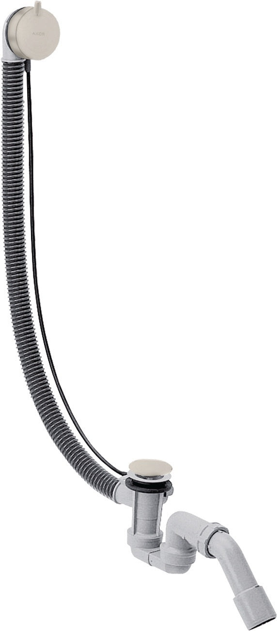 AXOR FLEXAPLUS S Ab-/Überlaufgarnitur mit Fertigset – polished gold optic für Sonderwannen