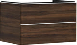 HANSGROHE Waschtischunterschrank Xelu Q 780 mm weiß hochglanz mit SoftClose und Inneneinteilung