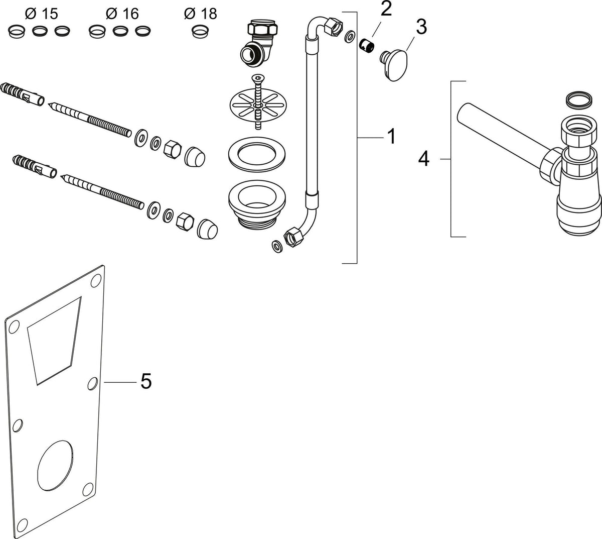 HANSGROHE Urinal EluPura Original Q spülrandlos mit SmartClean Glasur, weiß