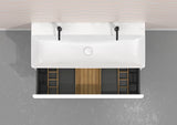 HANSGROHE IntraStoris Schubkasteninneneinteilung 115x340mm Eiche Natur – Kleinteil-Gefach aus Massivholz