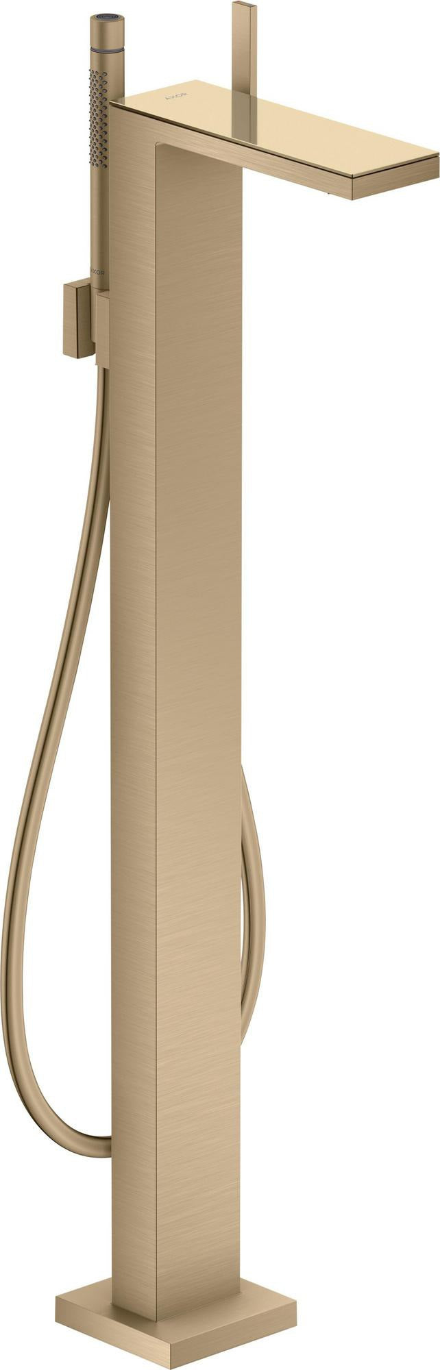 AXOR MYEDITION Einhebel-Wannenmischer bodenstehend ohne Platte polished gold optic von Hansgrohe