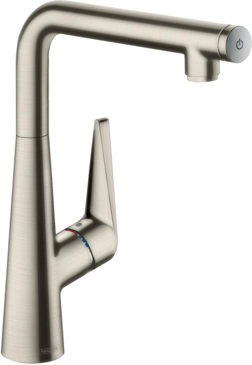 HANSGROHE Talis Select S Küchenmischer 300 mit Schwenkauslauf und Select-Knopf