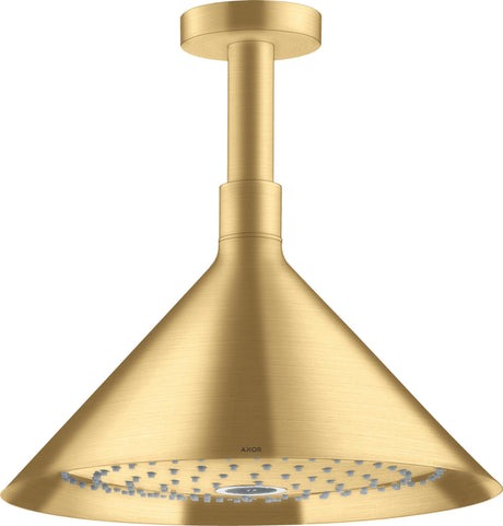 AXOR Kopfbrause 240 2jet von Hansgrohe – Chrom, Deckenmontage, Rain & RainAir