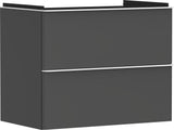 HANSGROHE Xelu Q Waschtischunterschrank 780 mm weiß hochglanz mit 2 Schubkästen
