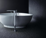 AXOR MASSAUD Einhebel-Wannenmischer DN 15 bodenstehend in Chrom – Fertigmontageset mit Handbrause