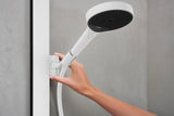 Hansgrohe Rainfinity 350 Showerpipe mit Kopfbrause 360 mm – Chrom, Thermostat, PowderRain