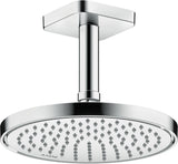 AXOR Kopfbrause 220 1jet chrom – Rain-Strahl, 220 mm, Wand- oder Deckenmontage