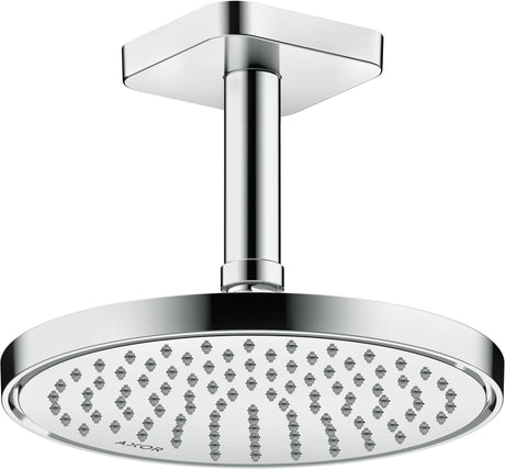 AXOR Kopfbrause 220 1jet EcoSmart Chrom – Rain-Duschkopf mit Antikalk, 220 mm, für Wand- und Deckenmontage