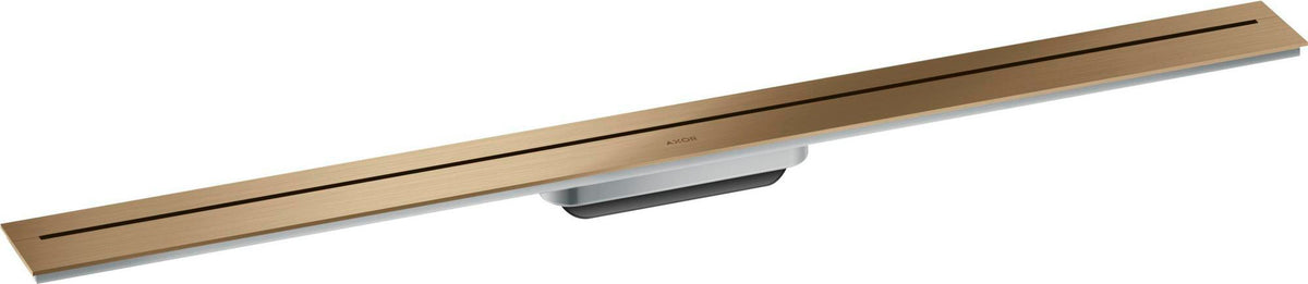 AXOR Drain Duschrinne 1000 mm Fertigset zur Wandmontage, chrom – Hansgrohe