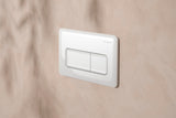 Hansgrohe iFrame Original Q Betätigungsplatte mit 2-Mengen-Spülung in Chrom