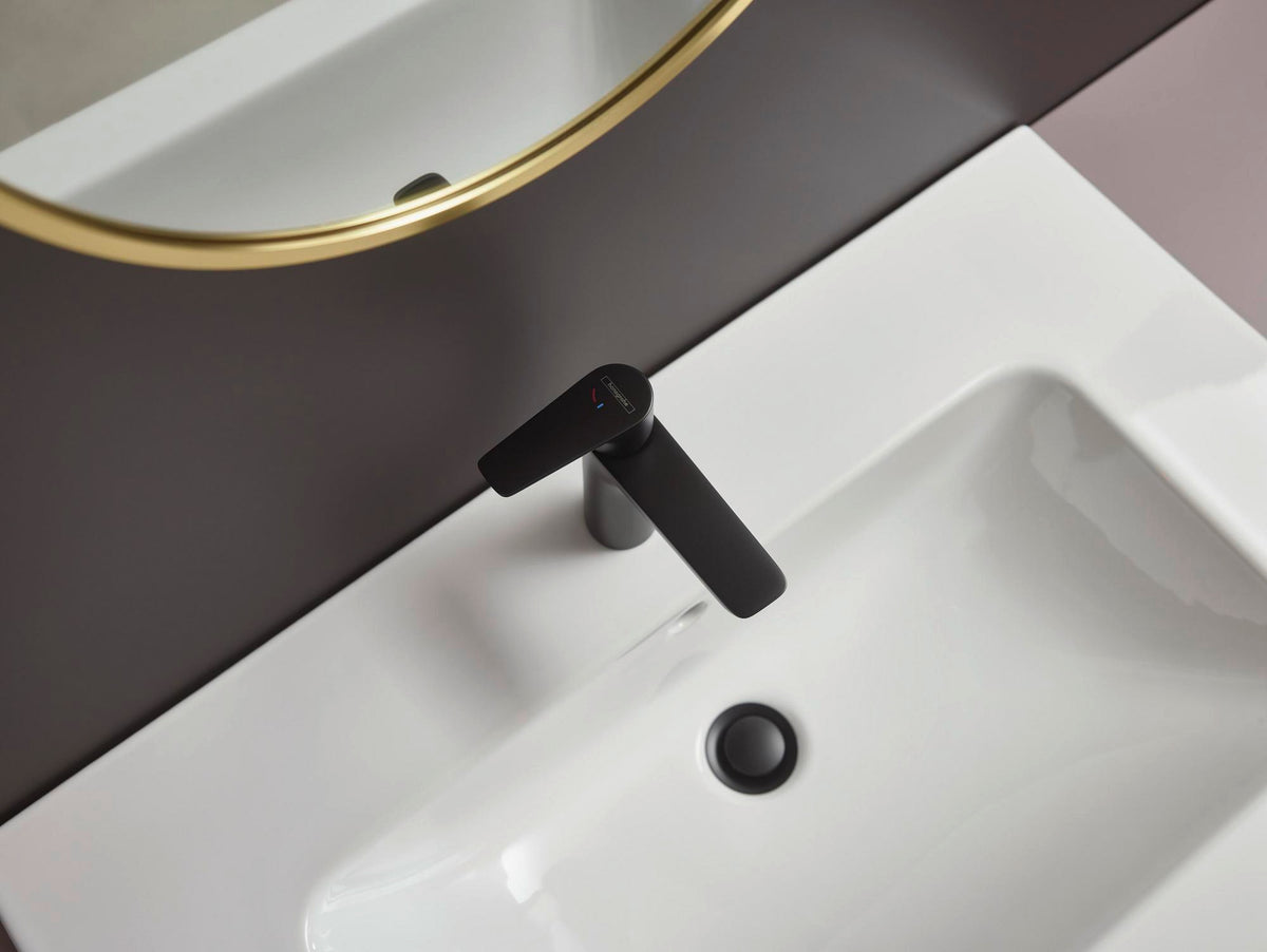 HANSGROHE Talis E Einhebel-Waschtischmischer 110 CoolStart mit Ablaufgarnitur, chrom