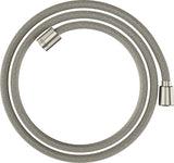 AXOR ShowerSolutions Textilbrauseschlauch 160 cm mit konischer und zylindrischer Mutter, Chrom