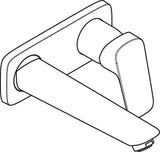 HANSGROHE Logis Einhebel-Waschtischmischer Unterputz DN 15 mit 195 mm Auslauf in Chrom