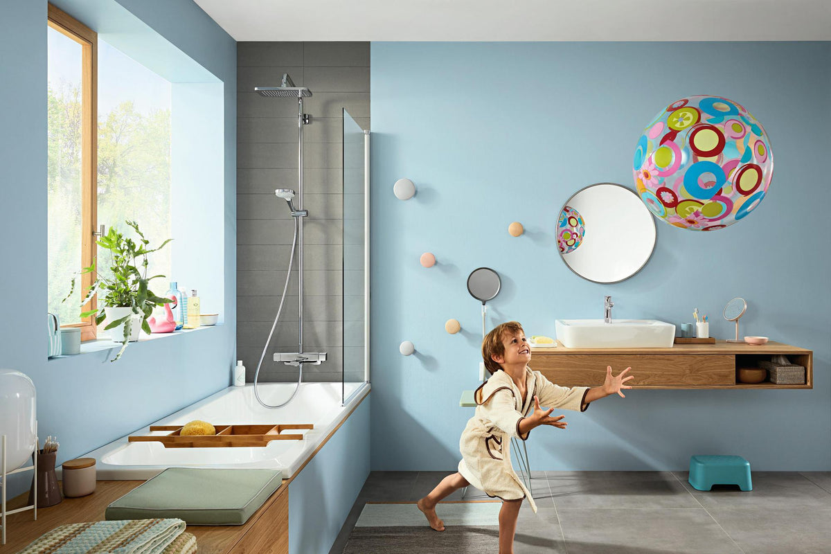 HANSGROHE Talis E Einhebel-Waschtischmischer 110 mit Ablaufgarnitur, chrom – ComfortZone, 5 l/min