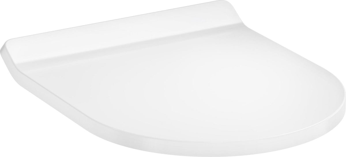 HANSGROHE WC-Sitz EluPura S mit SoftClose und QuickRelease, weiß glänzend, Montage von oben