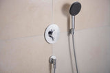 Hansgrohe FixFit Fine S Wandanschluss mit Rückflussverhinderer, 1/2 Zoll, schwarz