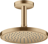 AXOR Kopfbrause 220 1jet chrom – Rain-Strahl, 220 mm, Wand- oder Deckenmontage