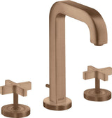 AXOR CITTERIO 3-Loch-Waschtischarmatur 170 mm Kreuzgriff Chrom von HANSGROHE