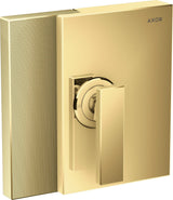 AXOR Edge Fertigmontageset Unterputz Brausenmischer Chrom – Thermostatisch, 1 Verbraucher