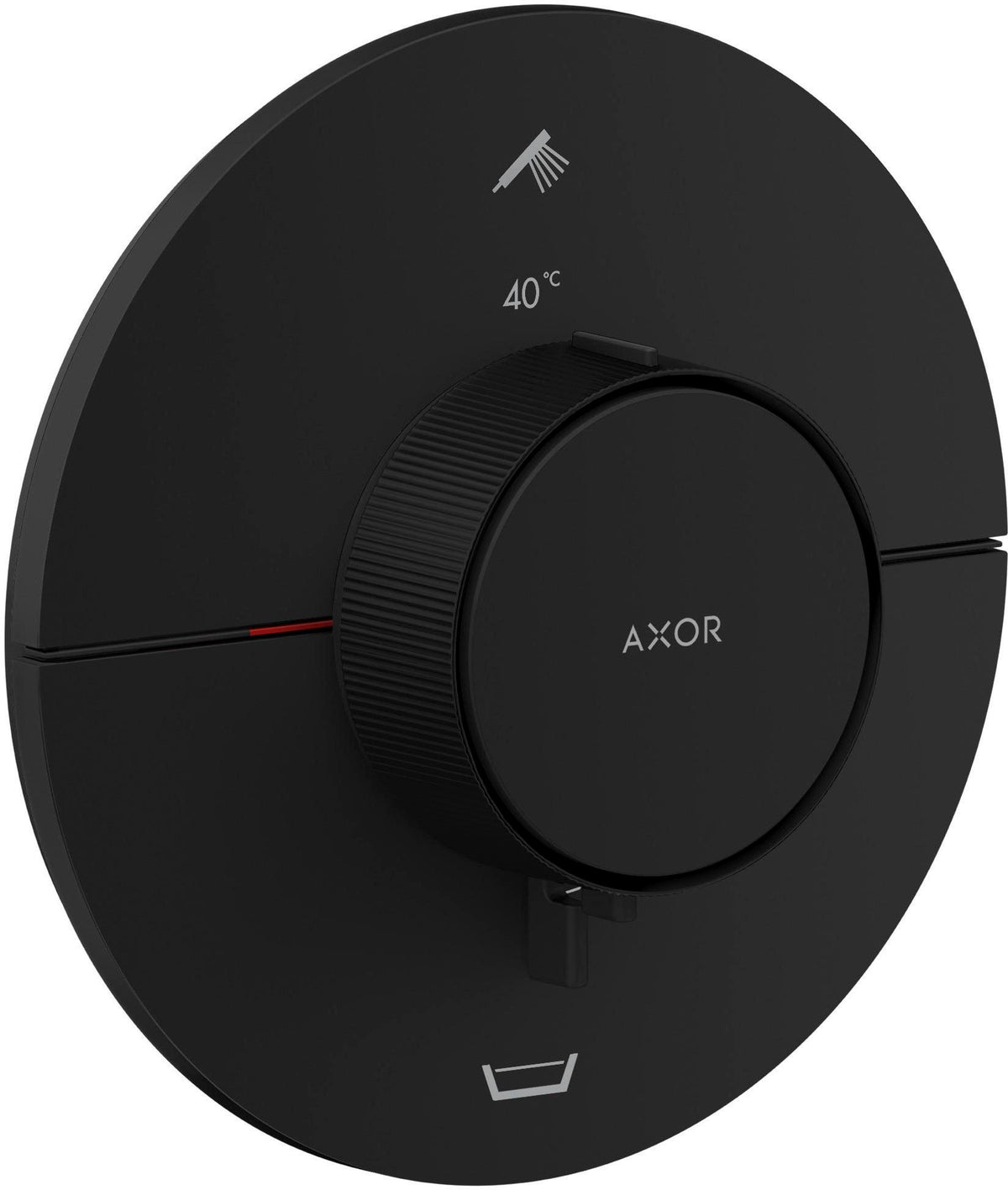 AXOR ShowerSelect ID Thermostat rund für 2 Verbraucher mit Sicherungskombination chrom