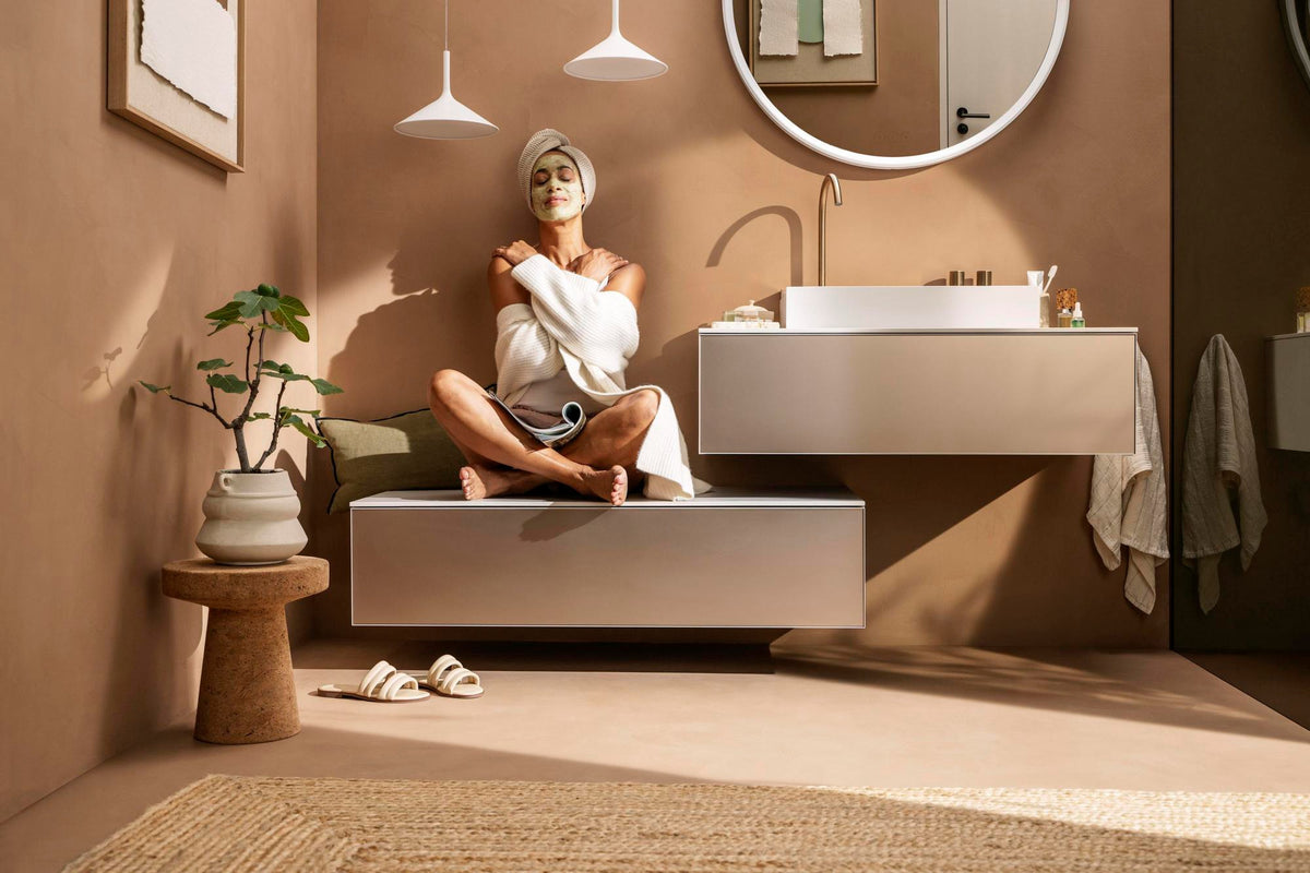 HANSGROHE Waschtischunterschrank Xevolos E 980 mm grifflos mit PushOpen und SoftClose