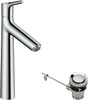 HANSGROHE Talis S Einhebel-Waschtischmischer 190 chrom mit Zugstangen-Ablaufgarnitur