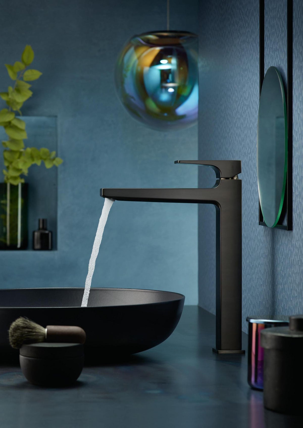 HANSGROHE Metropol Einhebel-Waschtischmischer 260 mit Push-Open Ablaufgarnitur, chrom