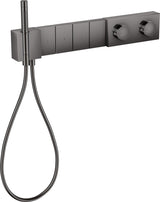 AXOR Edge Thermostatmodul Unterputz Select Fertigmontageset mit 4 Verbrauchern, Diamantschliff Chrom