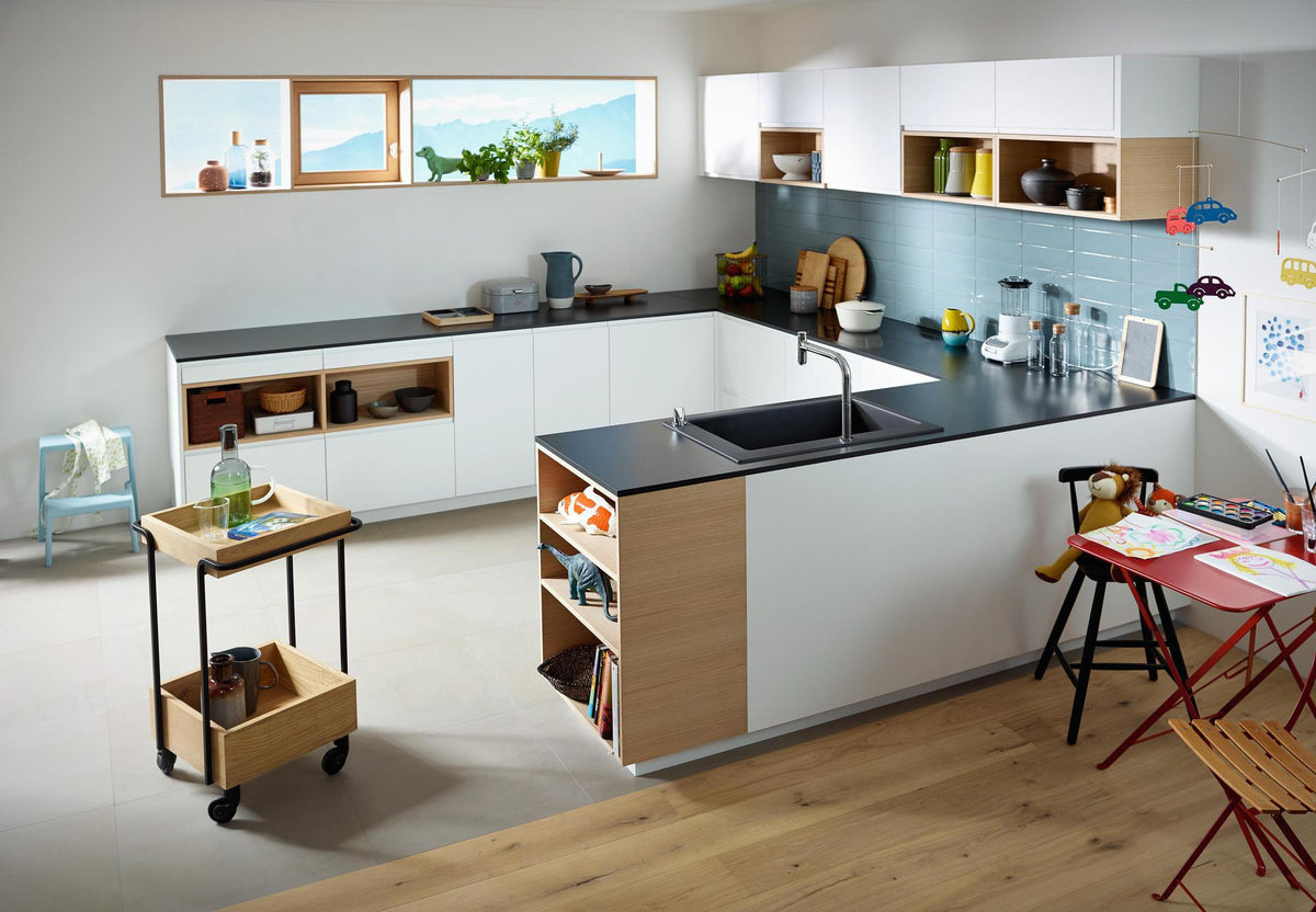 HANSGROHE Spülencombi Select 200 C51-F660-07 mit Einhebel-Küchenmischer chrom