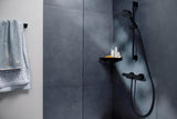HANSGROHE Unica Pulsify Brausestange 650 mm Chrom mit Handbrausehalterung und Brauseschlauch
