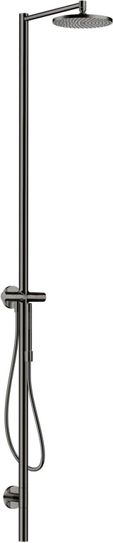 AXOR STARCK Duschsäule mit Kopfbrause 240, 1 Jet, polished gold optic – PowderRain