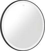 HANSGROHE Spiegel Xarita Lite S – runder LED-Wandspiegel 700 mm mit TouchlessSensor und AntiFog