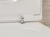 HANSGROHE EluPura S Wand-WC Set weiß mit HygienEffect und SoftClose