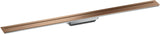 AXOR Drain Duschrinne Fertigset 1000 mm chrom – Designabdeckung, Dryphon, höhenverstellbar