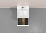 HANSGROHE IntraStoris Schubkasteninneneinteilung 115x340mm Eiche Natur – Kleinteil-Gefach aus Massivholz