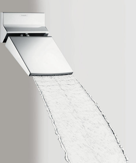 Hansgrohe Raindance Rainfall 150 Kopfbrause, 1 Jet, chrom, DN 15 – Wandmontage, quadratisch