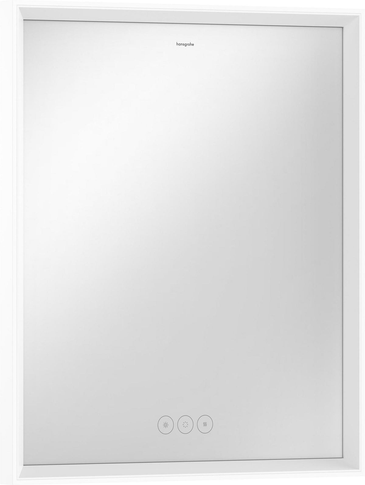 HANSGROHE Xarita E Wandspiegel 500x700 mm, LED, SmartTouch, AntiFog, mattweiß