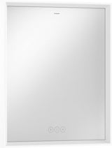 HANSGROHE Xarita E Wandspiegel 500x700 mm, LED, SmartTouch, AntiFog, mattweiß