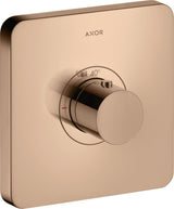 AXOR ShowerSelect Soft Thermostatbatterie Highflow Unterputz Chrom – quadratisch, 1 Verbraucher
