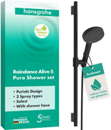 HANSGROHE Raindance Alive Select S Brauseset 125 mm 3 Strahlarten EcoSmart